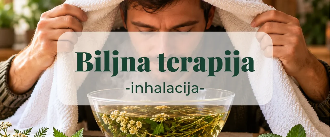 biljna terapija inhalacija bilja upala sinusa